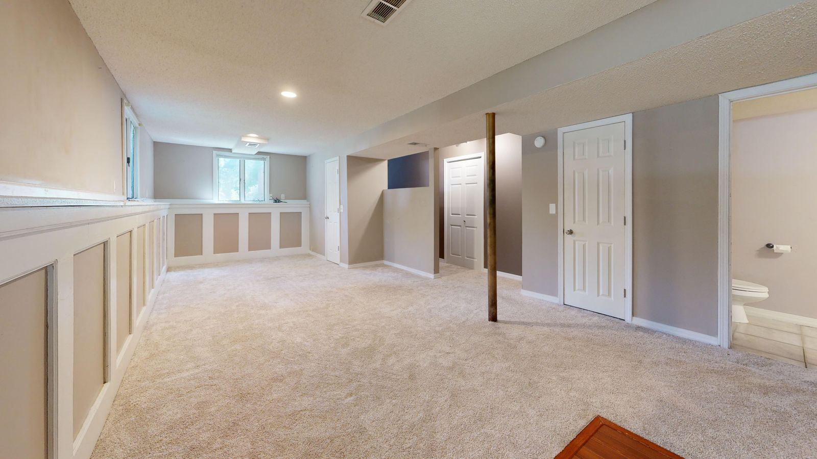 1,240 sq ft of stubbed basement, finished, Trossachs, Sammamish