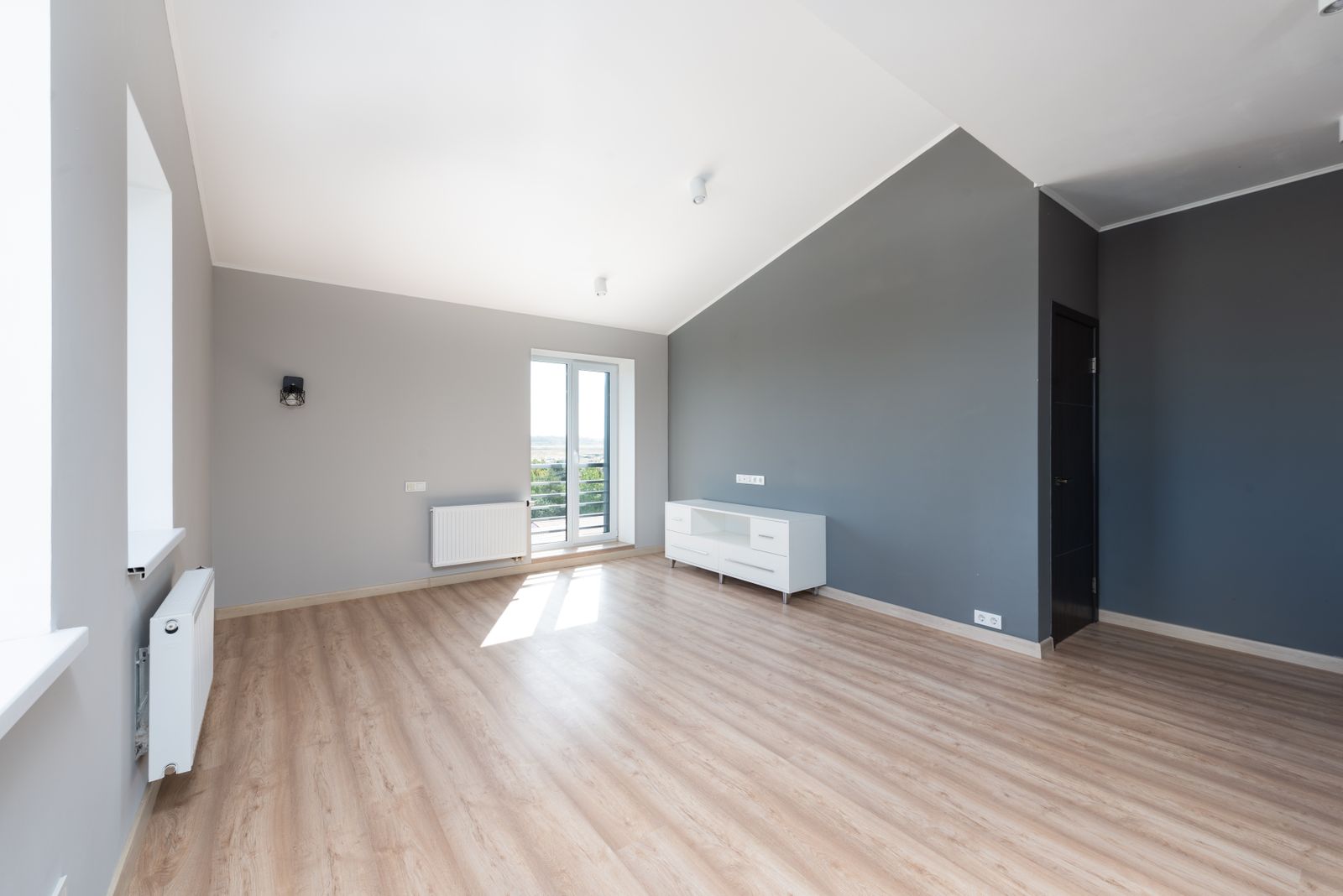 A renovated main living space after a whole-home renovation